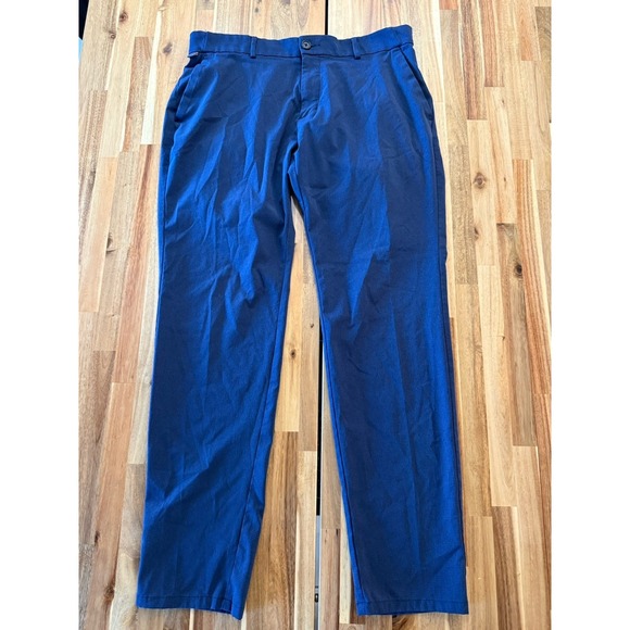 KJUS Other - KJUS Blue Tailored Fit Regular Stretch Zip Fly Men Trade Wind Pants W35 L32
